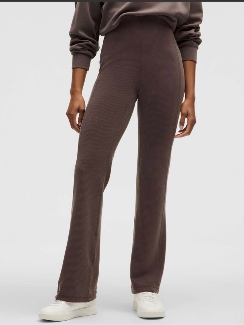 Lululemon Ribbed Softstreme Flared Pant *Regular - Espresso